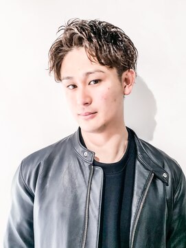 フジヤマ バーバー ショップ(FUJIYAMA BARBER SHOP) ショートレイヤーソフトツーブロック ビジカジ