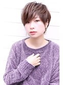 [OCEAN Hair&Life]厚めバング×ネオウルフ×ことりベージュ☆