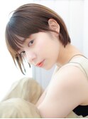 初めてショートにする方必見★耳掛け王道ショートボブ