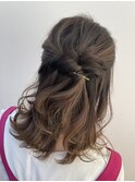 *カラーを活かす簡単ヘアアレンジ*