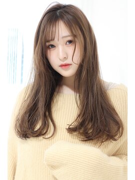 クラン 六甲道(Chlan) ふわふわワンカールシースルーバング