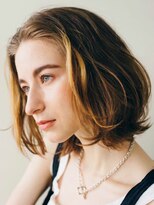 ピズム(PISM) Aラインボブ/ハイライト