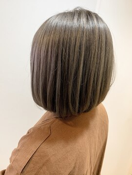 ライフ 四条畷店(Lyfe) ミニボブミルクティーベージュ_ミニウルフテラコッタ_166