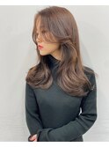 【ARTE表参道/青山】韓国風くびれレイヤー×ベージュカラー