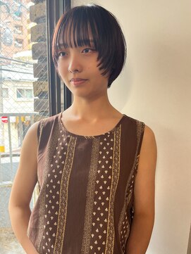 タロ(TALO) マッシュバング×ボブショート