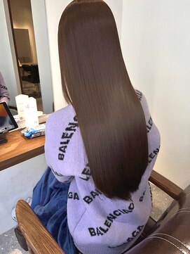 アールサロン 名駅(Rr SALON) 赤みを抑えたブラウンヘア/名駅/伏見