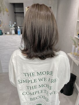 ランド 千葉(land) 髪質改善カラーオリーブベージュ