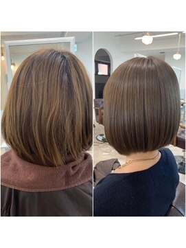 ラウ 門前仲町(Lawu) 髪質改善ケアカラー