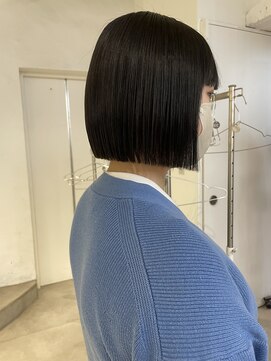 ゼスト パーク(ZEST PARK) ぷっつりラインのbob cut /吉祥寺