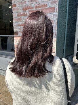 クラリス バイネオ 武蔵小杉(Claris by neo) ブリーチなしダブルカラー＊ピンクラベンダー