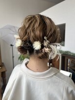 ルーモ(Lumo)&nbsp;ヘアアレンジ/お呼ばれヘア/ツインアレンジ