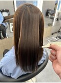 髪質改善サラサラプレミアム大人ガーリー韓国ミディアムAライン