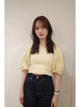 ヨー(Yoh-) 【ロングレイヤー/星亘祐】シースルーバング/大人髪