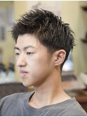 スパイキーショート×シャドウフェード