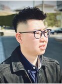 フェード/FADE /パーマ/アップバング/ショート/バーバー/MENS