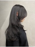 ツヤ髪ロング/黒髪ロング/バイカルテ/レイヤーカット(表参道駅)