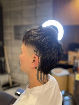 フランクスバーバー アンド ビアークラブ(FRANK'S BARBER and BEER CLUB) スキンテーパーマレットF