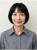 50代にオススメ★ナチュラルシンプルボブ