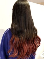 アズールサン 草加西口店(azule-sun)&nbsp;裾カラー,チェリーブラウン,ピンクカラー【草加】