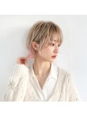 ショートウルフカット