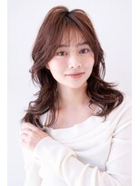 エースハバナ 渋谷(1 HAVANA) チョコグレージュ/20代30代大人かわいい/ミディアムレイヤー