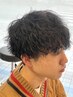 【学割U24/佐々木指名限定】メンズカット+ツイストスパイラルパーマ￥8800