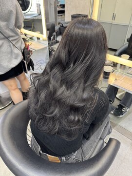 ロンドガーネット 池袋(Lond garnet) イメチェン外ハネボブ美髪×ブリーチなしレイヤー韓国[池袋]