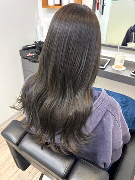 ラソヘアー(Laso hair) 透明感ばっちりのグレージュ