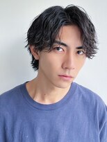 ツーダブル 豊中店(WW..) ツイストスパイラルパーマ波巻きスパイラル刈り上げマッシュ