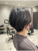 癖を活かしたショートヘア