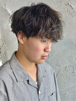 ニアウ 高崎店(Niau)&nbsp;シャドウパーマメンズパーマメンズマッシュ群馬高崎眉毛