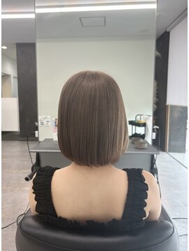 ガルボヘアー 桟橋店(garbo hair) ハイトーン高知美容院ベージュ