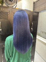 ヴァイス 渋谷店(VAICE)&nbsp;ネイビー/ネイビーブルー/ブリーチカラー