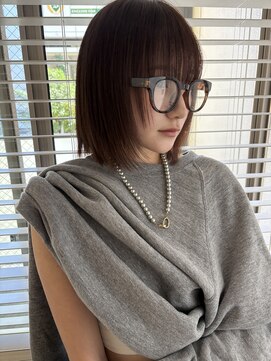 ロンドプロフィール 浦和(Lond profil) ブリーチなしカラー伸ばしかけヘア簡単スタイリング小顔ヘア