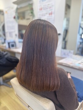 ワンレンスタイル