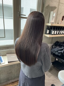 ゼストプラス(ZEST plus) 髪質再生バイカルテ×艶ストレート☆