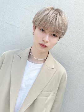 セリ(ceri) メンズカットメンズヘアシースルーマッシュダウンパーマ