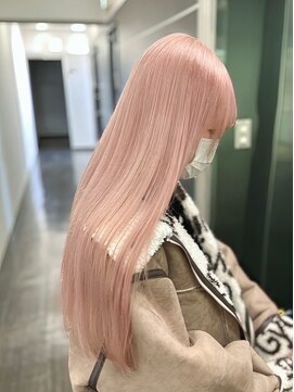 シアター 福岡天神(THEATER) 【藍斗指名限定】ピンク ベージュ×髪質改善トリートメント