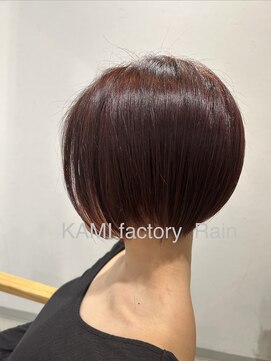 カミファクトリーライン(KAMI factory Rain) 大人可愛いミニボブ