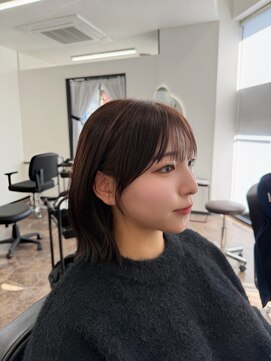 ロア 熊本(LOA) 顔周りレイヤーカット