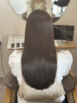 ライフ 星田店(Lyfe)&nbsp;毛先まで艶が続く美髪ストレート_艶髪髪質改善カラー_492