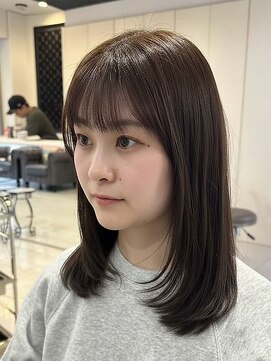 ノア(no_a) 【四条烏丸】ナチュラルブラウン×ミディアムレイヤー