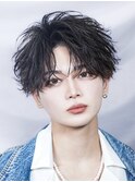 ツイストシャドウパーマ/波巻きツイストスパイラルパーマ