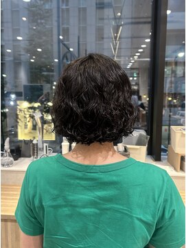 ザザ シンジュク(ZA/ZA shinjuku) 大人可愛いナチュラルボブパーマ