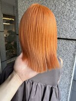 ダブ アオヤマ(DaB AOYAMA) ハイトーン ペールオレンジ 初回切れ毛ベースから