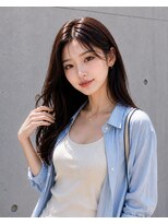 アフィーロ(ACHFILO) 前髪エクステ20代30代大人かわいい女子 ココアブラウン