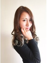 フリーダム モカ 千舟町店(freedom mocha)&nbsp;グラデーションカラー ベージュ×シルバー