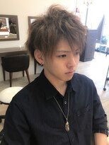 マーリャヘアー(mallia hair) mallia☆メンズツーブロックアシメショートスタイル