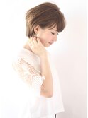 横顔美人！ショート・ボブヘアスタイルはサイドシルエットが大切