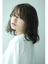 ナック ウメダ(knack UMEDA) レイヤーカット【梅田　茶屋町】ニュアンシーロブ◎20代30代40代